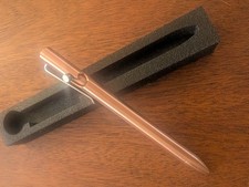 Tactile Turn Copper Bolt Action Pen, Standard 5.6” - NEW WITH DEFECTS picture