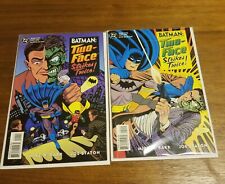 Batman: Two Face Book One  & Book Two Flip books . Complete HIGH GRADE (B3) picture