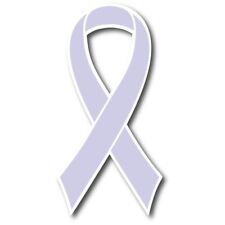 Magnet Me Up Periwinkle Esophageal and Stomach Cancer Awareness Ribbon Car Magne picture
