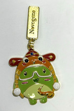 Novogene Dr. Novo Mascot Enamel Charm Keychain Genomics Biotech Science Lab 2 in picture