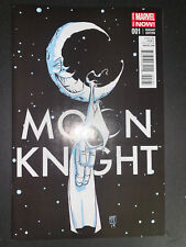 Rare HTF Moon Knight 1 NM 2014 1st App Ryan Trent Skottie Young Variant LowPrint picture