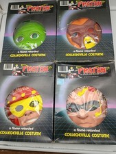 Vintage Collegeville Halloween Costume Set LJN Photon Laser Tag Figures RARE HTF picture