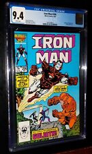 CGC IRON MAN #206 1986 Marvel Comics CGC 9.4 Near Mint White Pages picture