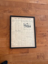 Philadelphia Record October 23, 1929 First Day Of Great Depression Full Paper picture