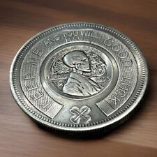 LUCKY-Good Luck Skull Token Heads Tails Flip Challenge Coin picture