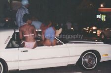 BIKINI CAR GIRLS Have Thong Will Travel FOUND PHOTO Color  94 3 J picture