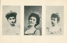 Olga Preobrajenska, Mathilde Kchessinska, Vera Trefilova--Vintage Cut Photograph picture