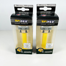 2 Pack-Funko Green Bay Packers Pez Dispenser 2019 NFL Licensed Regular Size picture