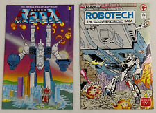 MACROSS #1 #2 (1984-1985) 1st Appearance Robotech Comics Comico Comic Books picture