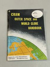 CRAM'S Outer Space And World Globe Handbook Softcover Vintage 1975  picture