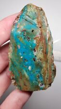 147ct ⭐ AAA Peruvian Blue Opal Slab Premium Lapidary Rough Old Stock Andean Opal picture