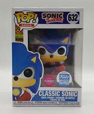 Funko Pop Games Sonic the Hedgehog Funko Shop Classic Sonic (Flocked) #632 picture