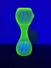 Vaseline Uranium Hour Glass 4.5” picture