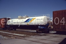 35mm Slides - ADMX ADM 43015 Carbon Dioxide Tank Car June 1992 picture