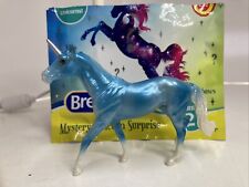 Breyer Stablemates Mystery Unicorn Chasing Rainbows Sky Blue Thoroughbred New picture