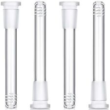 4PACK 4.5in Glass Downstem fit 14mm Male Bowl for 8''/9''/10''/12'' Filter Bong picture