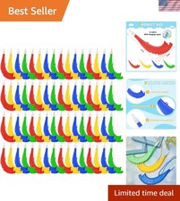 Dopamine Color Kids Shofar Set - 4 Lightweight Plastic Horns for Celebration picture