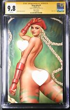 Zirty Girls #3 Cammy Fighter Edition B CGC 9.8 SS Signed Nathan Szerdy RARE 💝💯 picture