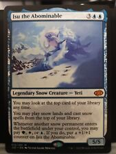 Isu the Abominable, MTG, Jumpstart 2022, Mythic Legendary Snow Yeti picture