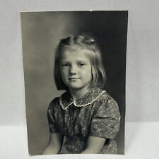 Vintage Photo 1955 Girl Posed Portrait picture