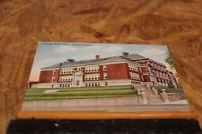Postcard-X-High School, Atchison, Kansas-Linen-Unposted picture