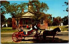Courthouse of 1770 Williamsburg Virginia Vintage Chrome Postcard A41 picture