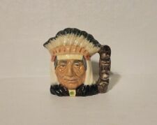 ROYAL DOULTON TOBY JUG NORTH AMERICAN INDIAN MADE IN ENGLAND 1966 👁 👁 D6665 picture