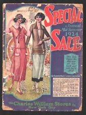 Charles Williams Stores Inc. Fashion Catalog 1924 Annual Mid-Summer Sale-Over... picture