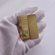 1pc USA President Trump 2024 Gold Bar MAGA Collectable Coin Bullion For Gift picture