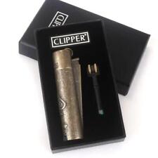New Clipper Spades Metal Fireless Butane Gas Jet Torch Lighter Portable Lighter picture