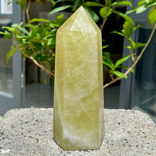 478G Natural Citrine Smoky Crystal Obelisk Topaz Quartz Pillars Healing Point. picture