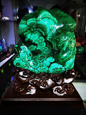55lb natural Malachite  Quartz raw stone decoration polishing ornaments picture