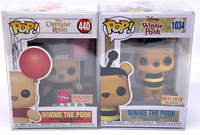 Winnie the Pooh 2 Piece Funko Pop Set #440 + #1034 Exclusives in Protector Vault picture