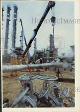 1988 Press Photo Polyethylene unit at Chevron Chemical Company in Cedar Bayou. picture