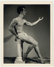 Roy Woodward 1950 Bruce Of LA Bellas 5x4 Pedestal Gay Physique Beefcake Q8201 picture