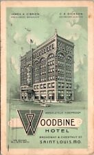 Vintage Postcard View of the Woodbine Hotel St. Louis Missouri MO 1937      X696 picture
