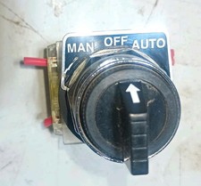 Schneider Electric 9001KA1 Heavy Duty 3-Position MAN/OFF/AUTO Rotary Switch picture