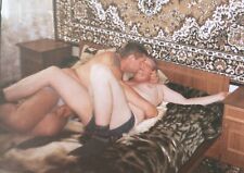 Shirtless Affectionate Couple Men Kissing in Bed Bulge Trunks Gay Interest Photo picture