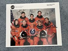 Official NASA STS-83 94 Space Shuttle Columbia Complete Crew Autographed picture
