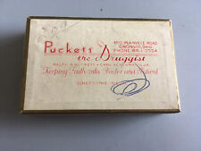 Puckett The Drugist Prescription Vintage Cincinnati Ohio Pill Box picture