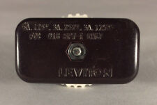 NEW LEVITON BROWN SPT-1 ROTARY ON - OFF LAMP CORD SWITCH LAMP PART #RS400 picture