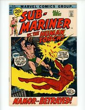 Sub-Mariner #44 Comic Book 1971 VF- Gil Kane Marvel Comics picture