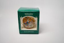 VINTAGE 1985 Hallmark Keepsake Rainbow Brite and Friends Glass Ornament w/Box picture