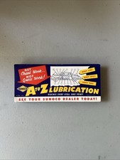 Vintage 1940’s Sunoco Oil Ink Blotter Advertising Card- Good Conditio picture