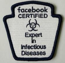 Hook Face book Certified Expert in infectious diseases Full Color picture