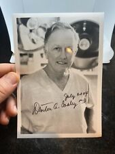 Dr.Denton A Cooley > Artificial Heart Transplant , Hand Signed Photo picture