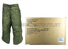 US Military M65 Field Trouser Pant Liner Field Pants Cold Weather LARGE REG NWT picture