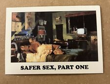 AIDS Awareness Trading Card #64 Safer Sex Eclipse Enterprises 1993 picture