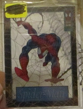SPIDERMAN  1994 FLEER MARVEL SUSPENDED ANIMATION #1 OF 12 picture