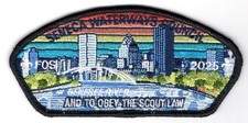 Seneca Waterways Council 2025 FOS CSP patch - Fundraiser Sale - "Genesee River" picture